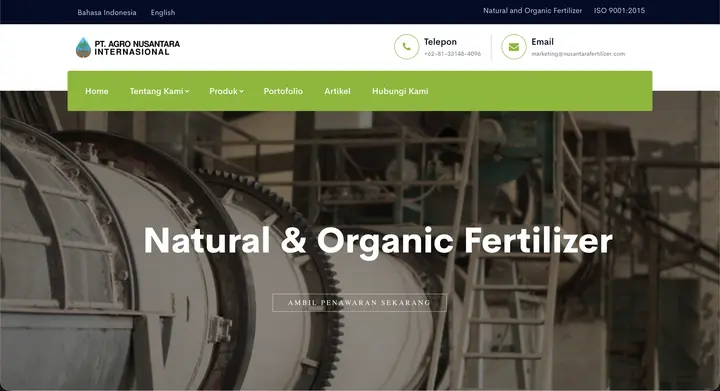 Portfolio Jasa Website Management